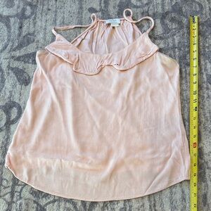 Kate Spade Blush Pink Ruffle Blouse